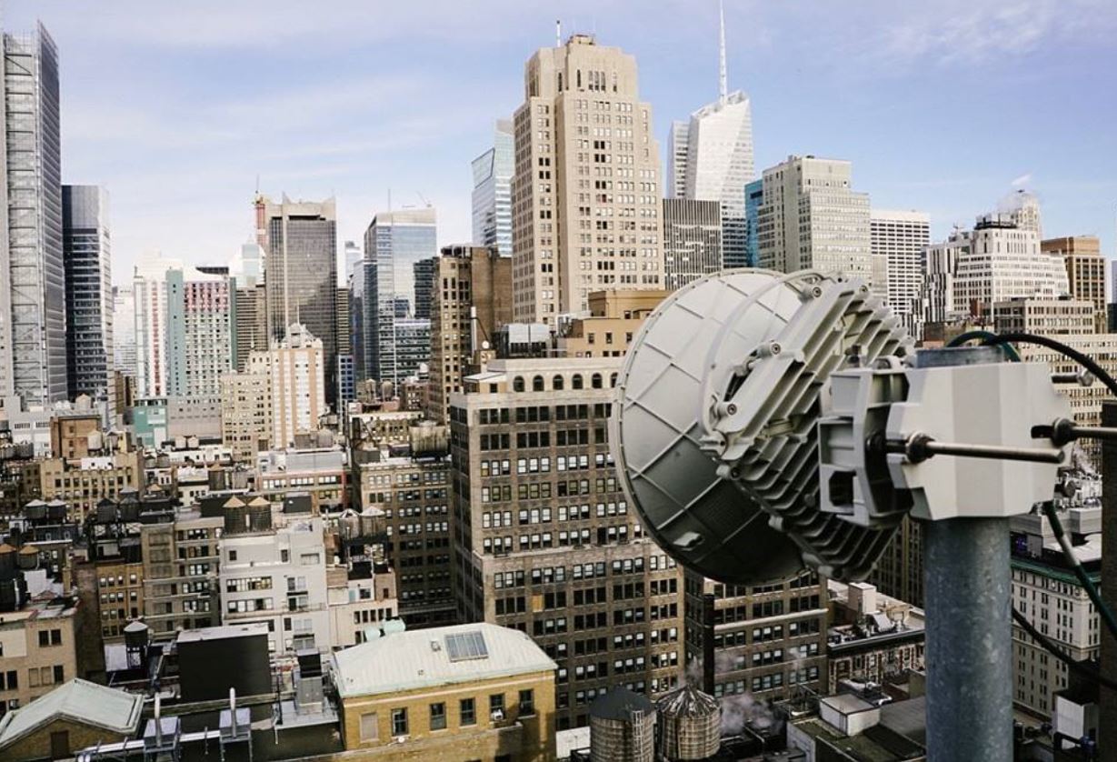 Microwave dish in NYC picture by Black Oak Capital Partners