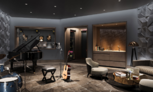 Waterline square music studio